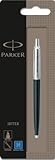 Parker Jotter Black Chrome Trim Ballpoint Pen, Blister Pack