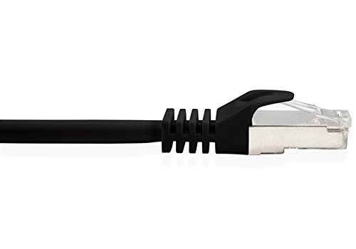 7.5M – CAT.7 Ethernet Gigabit Lan Netzwerkkabel (RJ45) | 10/100 / 1000Mbit / s – Für das Streaming | SUHD Tv | IPTV | Desktop-PC | Servers | Laptops | Netzwerkdrucker – Halogen frei / 10 Gbs / Qualität | kompatibel zu CAT.5 / CAT.5e / CAT.6 | Switch/Router/Modem/Patchpannel/Access Point/Patchfelder | - 5