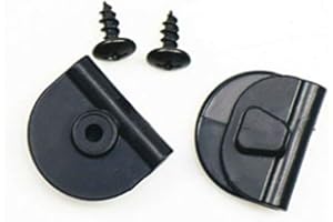 NEWLAND2019 Bullone per clip di montaggio del coperchio della batteria sinistro del motore del motociclo nero per Harley Sportster 48 72 XL883 XL1200 2004-2017 Cruiser Chopper Bobber