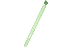 WKEAIKEQING Schutzhülle für S-Stift auf Samsung Galaxy Tab S7 FE/S7/S7 Plus/S8/S8 Plus/S8 Ultra/S9/S9 Plus/S9 Ultra, bunt, für Tablet, Stylus-Tasche, rutschfest, Silikonhülle, Avocado-Grün