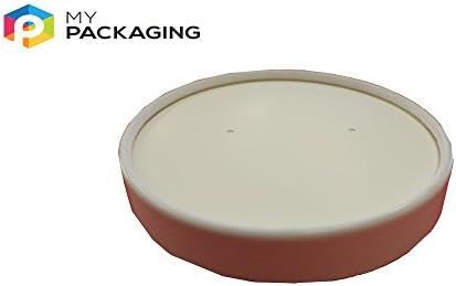 Well Made Paper Soup Cup Lids 16oz (500Pcs Lids)