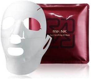 Woongjin Coway _ Re: NK, Face-up Lifting 3D Mask (8sheets) (Face line, elastic, moisturizing, mask pack)