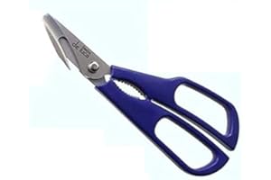 DE LUCA FORBICE PER CROSTACEI ARAGOSTE GAMBERI GRANCHI ECC. LAME IN ACCIAIO INOX SMONTABILI