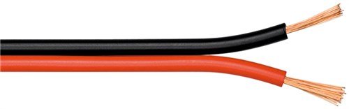 Preisvergleich Produktbild Goobay 56706 Lautsprecherkabel, rot / schwarz CU