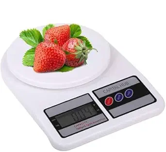 CartCreation Multipurpose Portable Electronic Digital Weighing Scale Weight Machine (10 Kg - with Back Light)