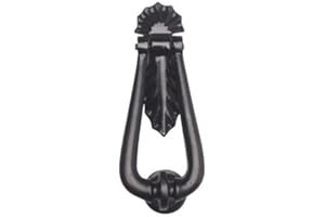 Castelion® Small Black Victorian Loop Door Knocker