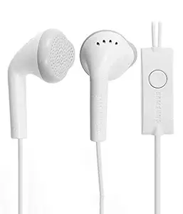 ELECTMART EHS61ASFWE Wired In Ear Earphone with Mic (White)