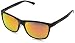 Produktbild PAERDE Unisex Retro Al-Mg Metallrahmen polarisierte Sonnenbrille für Männer Frauen (Schwarzer Rahmen&Rote Linse)