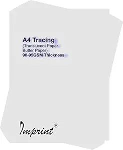 IMPRINT A4 50 Tracing Papers Ideal for pencil, pens and printing