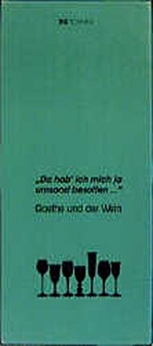 Preisvergleich Produktbild Da hab ich mich ja umsonst besoffen. Goethe und der Wein.