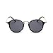 Produktbild Vintage Round Sunglasses For Men, Women Flash Mirrored Lenses Sun Glasses Points Male Shades