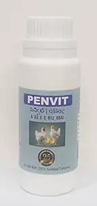 DECVIN PENVIT - Cattle, Poultry and Bird Vitamin Supplements of Essential Vitamins, Water Soluble Supplements for Cow & Farm Animals (100 ml, PENVIT)