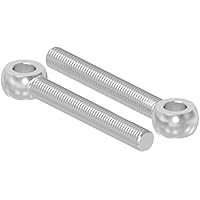 Augenschraube mit Gewinde bis Auge, M12 x 100mm, Durchmesser Auge ø 12mm, DIN 444