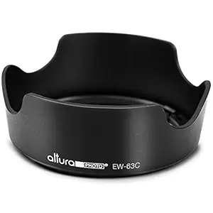 (Canon EW-63C Replacement) Altura Photo Lens Hood for Canon EF-S 18-55mm f/3.5-5.6 IS STM Lens