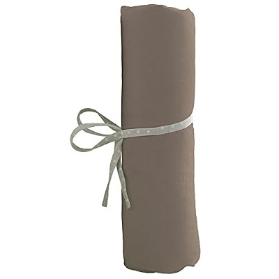 babyCalin Drap Housse Taupe 60 x 120 cm