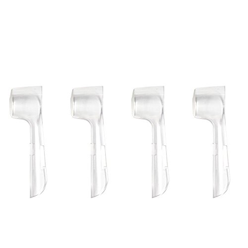 Poketech Aufsteckbürsten Kappen Abdeckung Bürstenköpfe Hygienische Reise-Kappen(4 PCs) für Oral B - 3
