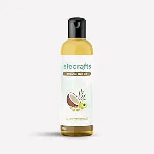 ISLE CRAFTS Organic Hair Oil,100% Pure and Natural (100 ml)