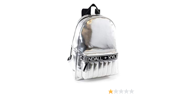 kendall kylie backpack silver