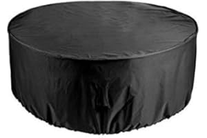 Rayinblue Garden Patio Table Chair Cover Outdoor Furniture Shelter Waterproof 6 Seater Round 1.1x2.3m