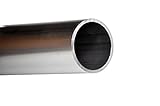  Tubo redondo de aluminio 6060T6, 20 x 3 mm, longitud = 4 metros