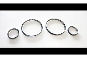 GOINGFAST Chrom Instrumente Tacho Ringe Blenden