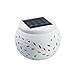 Produktbild Frcolor Keramik Solarleuchte LED Solar Light Colorful Hohl Lampe Dekoleuchte