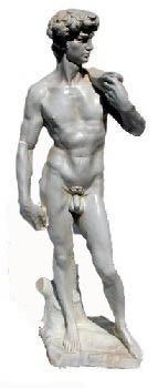 Replik des David von Michelangelo, ca 120 cm