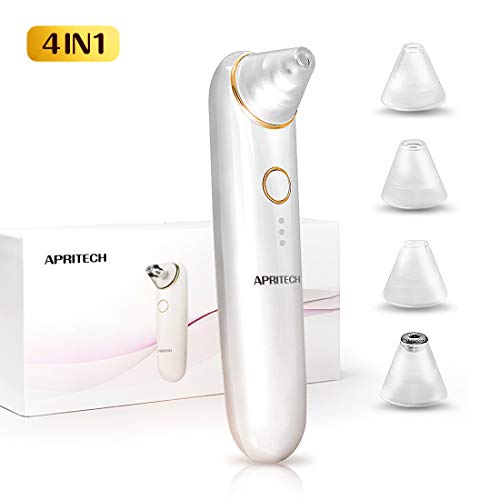 APRITECH® eliminador eliminar removedor puntos negros extractor puntos negros,quita quitar puntos negros,limpiador blackhead remover Succión 3 Niveles Succión Limpiador (A)