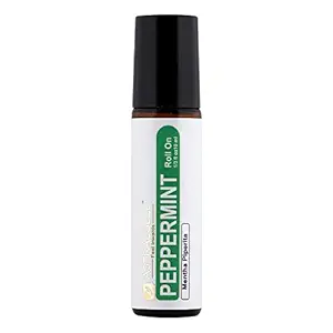 ASTRALGLEE Pre Diluted Peppermint Oil Roll-on (10 ml) for Headache, Migraine, Tension, Relaxation, Stress and Anxiety (Mentha Piperita) | soothes & relaxes | Helps in Anxiety, Stress & Insomnia, Non Habit Forming
