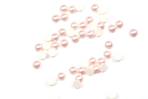 Swarovski Cabochon Flat Back Hot Fix Article 2080/4 - Small Pack-Rosaline Pearl-Ss16 - 3.8Mm-36