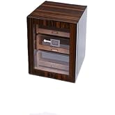Cohiba 2026 Model &Uuml;&ccedil; &Ccedil;ekmeceli Humidor - Ahşap Kahve