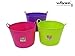 Price comparison product image Flexible Tubs / Flexi Storage Tubs / Buckets / Container - Pack Of 3 (PACK OF 3 (15L SIZE))