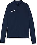 Dri-Fit Technology Nike B NK Dry ACDMY Dril Top Long Sleeved t-Shirt, Niños, Obsidian White, S