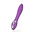 Produktbild SHRTNM Wireless Wand Massager Wasserdichter Wiederaufladbarer Dildo-Vibrator Erwachsene Sexspielzeug Für Frauen-Silikon-Vibrator Clitoris Vagina Stimulator Massager,Purple