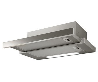 Soler & Palau GET-60 E Plus 370 m³/h Acero inoxidable - Campana (370 m³/h, Canalizado/Recirculación, F, D, D, 65 dB)