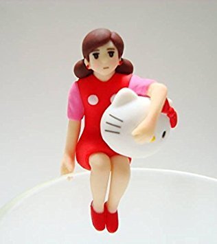Preisvergleich Produktbild Fuchi-ko Edge of the cup Hello Kitty Figure~Rest