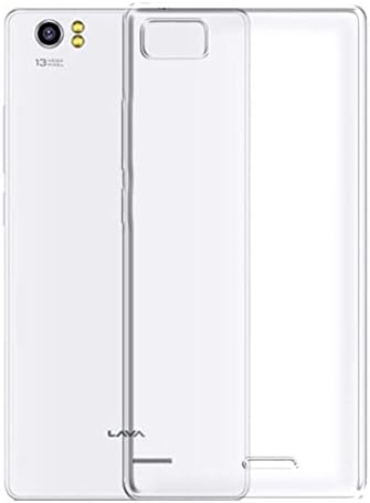 Thinkzy Soft Back Case Cover for Lava Pixel V2 (Transparent)