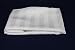 Adamlinens Pillowcase for V Shaped Pillows Satin Stripe V Pillow Case Cover Only White