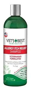 Vet's Best Allergy Itch Relief Dog Shampoo, 16 Ounces