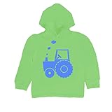 Inda-Bayi Baby-Toddler-Kids Cotton Hoodie T-Shirt - tractor
