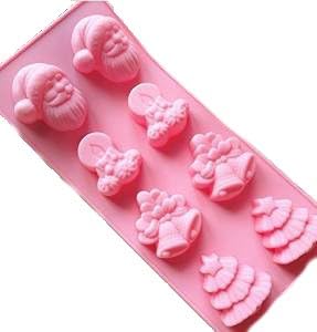 [Ever garden] Santa Bell silicon mold Christmas / handmade soap / candle / clay / Bath Bomb / resin / silicon mold / die-cut type / handmade production