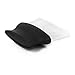 Fletion Salon Hairdressing Hair Cutting Barber Neck Brush Duster Short Style Neck Duster Brush- Black & White
