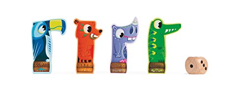 Janod Jungle Snake and Ladder Game and Puzzle