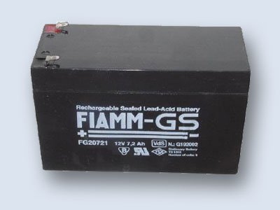 FG20721 Akku 12 Volt, 7,2Ah mit 4,8mm Steckkontakte