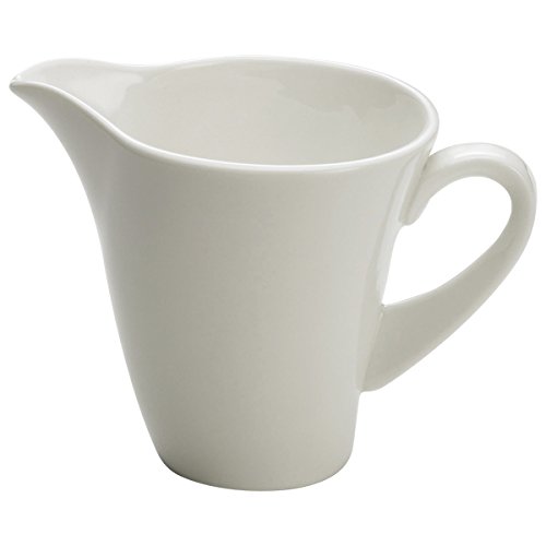 Maxwell & Williams Sway Sahnekännchen, Kännchen, Kanne, Sahnespender, Milchkännchen, Porzellan, Weiß, 180 ml, JX31551
