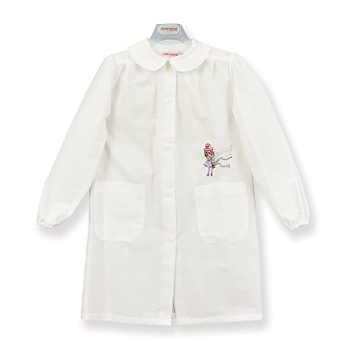 GREMBIULINI SCUOLA BIMBA BIANCO