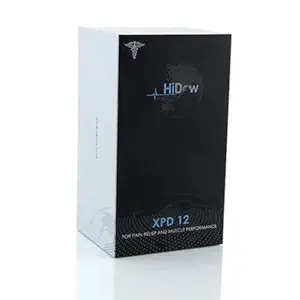 HiDow XPD Dual Channel TENS EMS Unit 12 Modes Muscle Stimulator Pain Relief Therapy Electronic Pulse Massager for Sore Muscles in Your Shoulders, Back Sciatica Pain, Ab's, Legs, Knee's and More