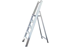 Frigerio Scala Professionale Alluminio 6026 8 GRADINI Portata 150 kg 10 Anni