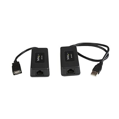 StarTech.com USB110EXT2 Extendeur Ethernet 1 port USB sur Cat5/Cat6 - jusqu'à 40 m