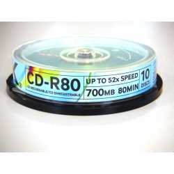 TDK CD-R 80 / 700MB 52x Speed, Cakebox 10er - 2